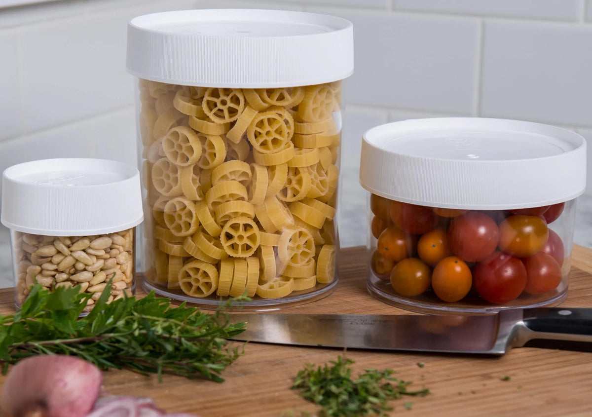 32oz Storage Jar - Blue Lid